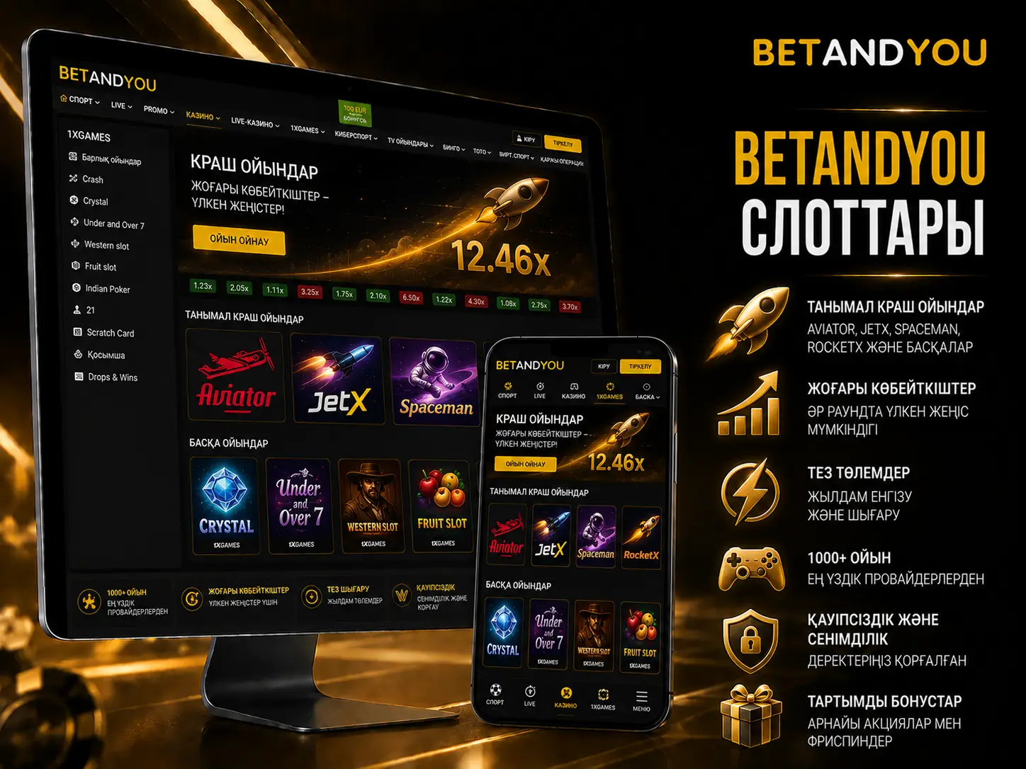 Betandyou Слоттары