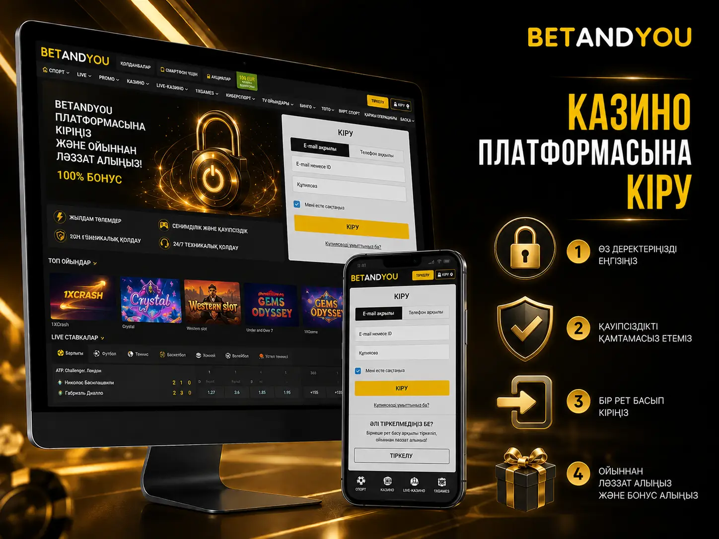 Betandyou Казино Платформасына Kіру